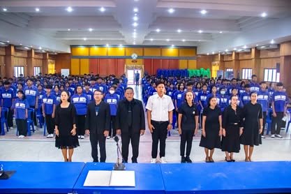 สนับสนุนโครงการป้องกันเฝ้าระวังและแก้ไขปัญหายาเสพติดในโรงเรียน