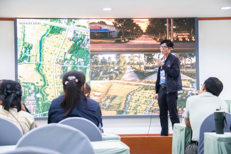 สำนักงานโยธาธิการและผังเมืองบุรีรัมย์ประชาสัมพันธ์โครงการฯ