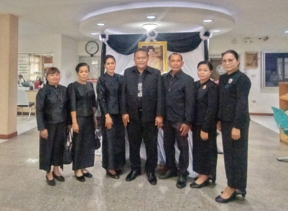 ร่วมพิธีถวายความอาลัย เพื่อบำเพ็ญกุศลสัตตมวาร 7 วัน