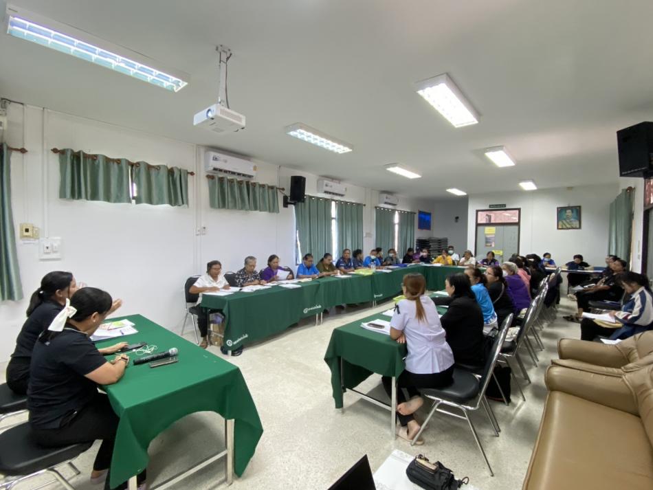 ประชุมเพื่อประเมินและวางแผนความต้องการของผู้ป่วย/ผู้สูงอายุ