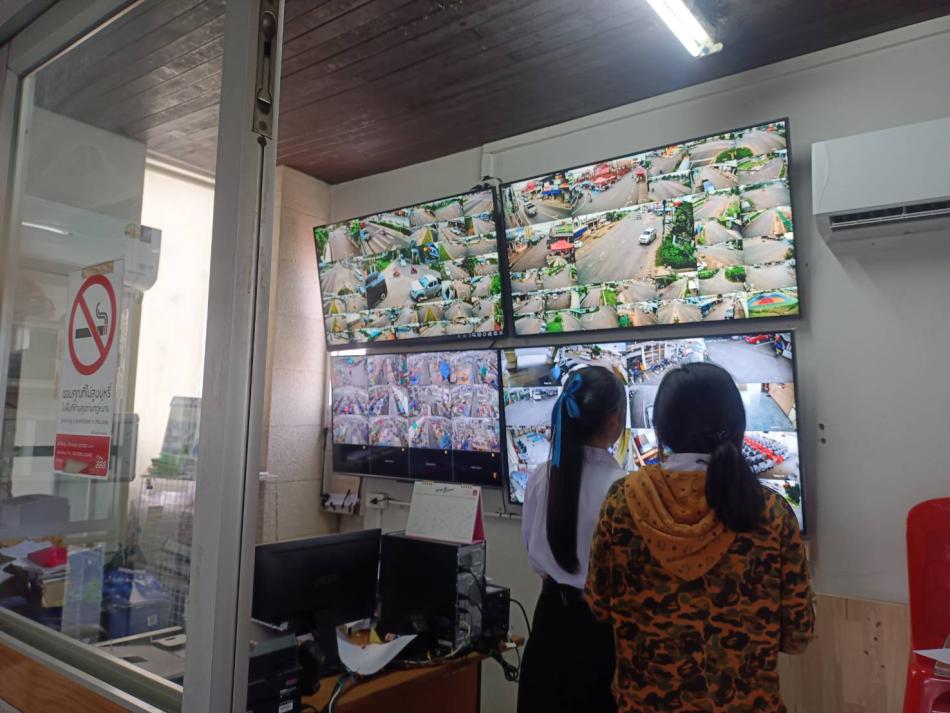 นักเรียนขอหลักฐานภาพจากกล้องวงจรปิด