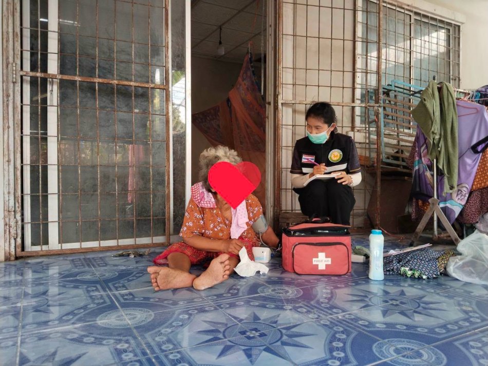 ออกเยี่ยมบ้านผู้ป่วยติดเตียง และผู้ที่มีภาวะพึ่งพิง ต.ค. 69