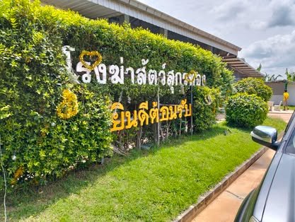 ออกตรวจสถานประกอบกิจการโรงฆ่าสัตว์ในเขตพื้นที่
